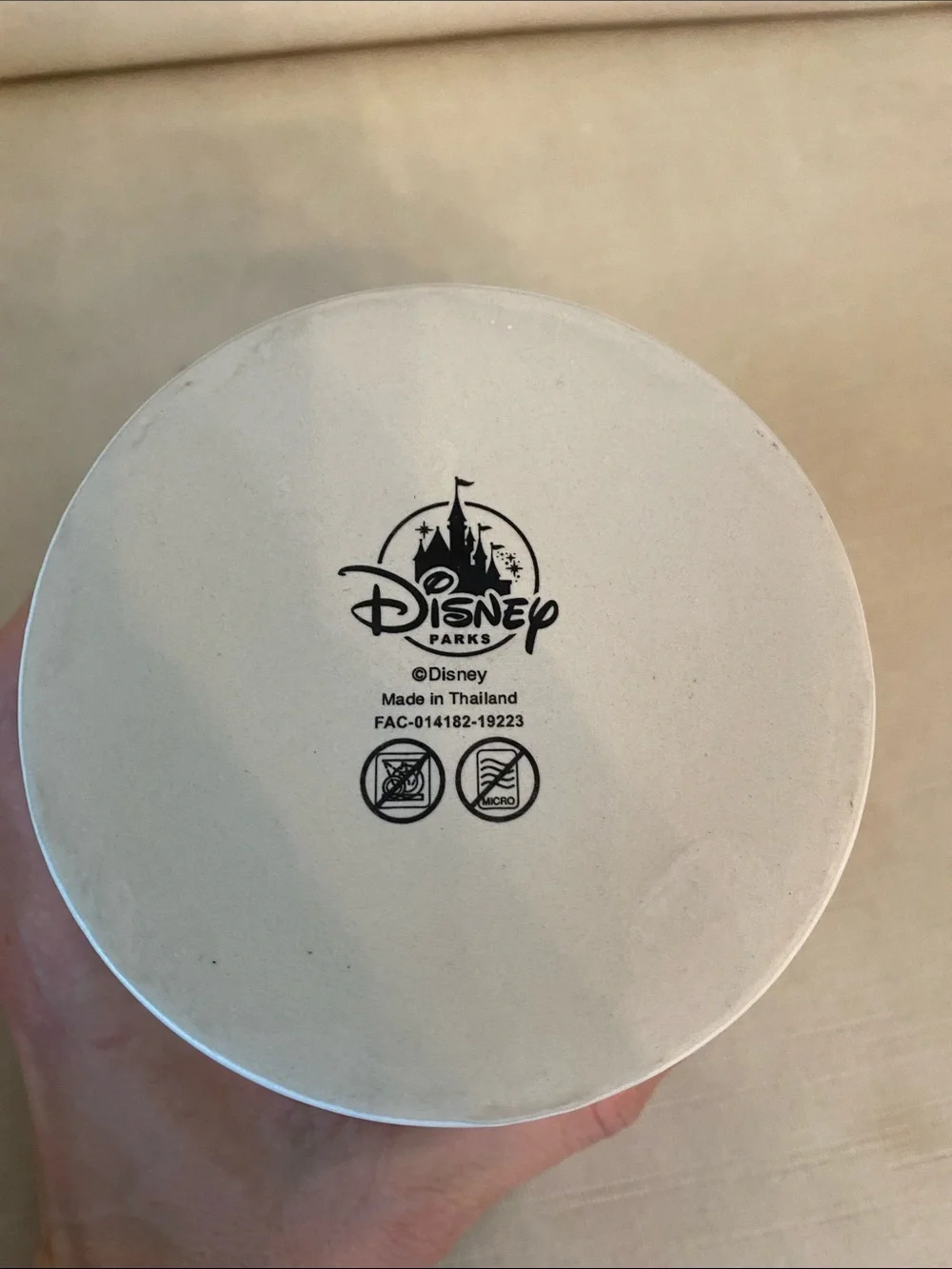 Disney World Mickey’s Main Street Tree Farm Ceramic Candle Holder